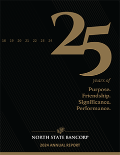 2024 North State Bancorp Annual Report cover