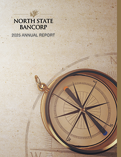 North State Bancorp 2025 Annual Report Cover