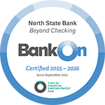 North State Ban BankOn Certified logo